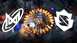 NIGMA vs Team Silk  - CORE LARGO = BROKEN?! DreamLeague Division 2 Season 3