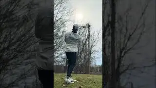 Cinematic Golf - Winter in Mass #golf #golfvlog #cinematic