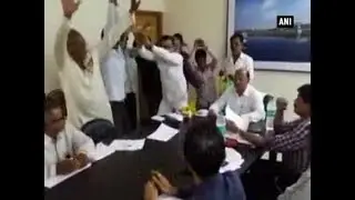 Watch Video: Protesters break into 'Nagin' dance in PWD office