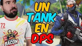 Un joueur TANK en DPS (&ccedil;a semblait perdu j'ai 0 aim) - Overwatch 2
