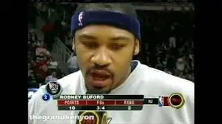 Rodney Buford 14 points, 5 rebounds, 3 assists & 2 steals vs. Houston Rockets (Jan. 13, 2005)