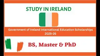 Government of Ireland International Education Scholarships 2025 | Fully Funded Opportunity!#news