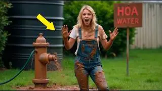 HOA Karen Stealing My Water, But Now Livestock Waste Is Flowing Through Her Pipes