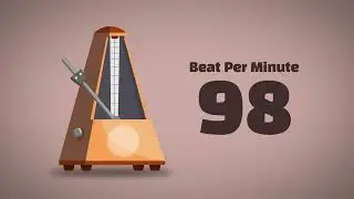 98 BPM Metronome [1Hour]