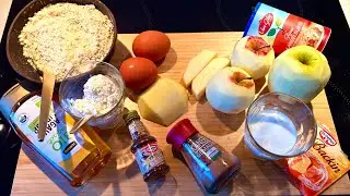 Caramel Apple Cinnamon Cake (No Sugar, No Butter, No Oil, Gluten-Free)