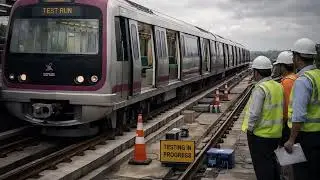 &ldquo;ಬೆಂಗಳೂರು ಮೆಟ್ರೋ ಪಿಂಕ್ ಲೈನ್ ಪರೀಕ್ಷೆ ಆರಂಭ | BMRCL Pink Line Test Run Update&rdquo;