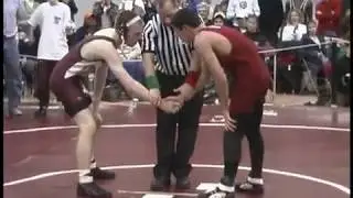 The Finals! - Zach Alton wins New England Prep School Wrestling Championships