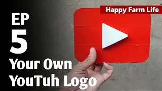 A very amazing way to make a YouTube platform logo from expensive boxes