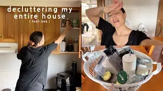 declutter my entire house with me! [part one]