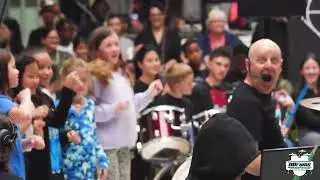 12 Drumsets  - Live at Baywest Mall  - DDrums Drumming Academy 