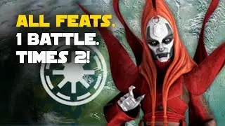 Kashyyyk: Nightsisters vs Galactic Republic Galactic Challenge | SWGOH GC X