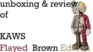 unboxing & review - KAWS Companion Flayed Edition (Brown)