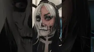 melting face makeup for magazine submission #darklymagazine#sfxmakeup #skullmakeup #mehronmakeup