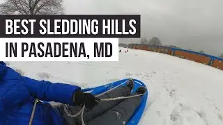 Best Sledding Hills in Pasadena Maryland