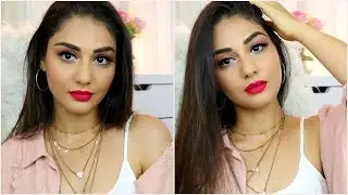 SUPER EASY CLASSIC HOT PINK LIPS MAKEUP TUTORIAL | SIMMY GORAYA