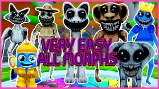(Roblox) HOW TO FIND ALL NEW  ZOONOMALY HUNT Morph World UPDATE (ALL NEW MORPHS UNLOCKED)