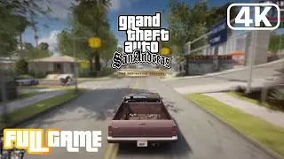 GTA SAN ANDREAS DEFINITIVE EDITION Gameplay Walkthrough FULL GAME [4K 60FPS] No Commentary