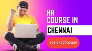 HR Certification Courses in Chennai | HR Courses in Chennai Offline | MS Excel Payroll Training
