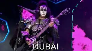 KISS Tears Are Falling Lip Sync  2020 vs 2022 Dubai vs Argentina