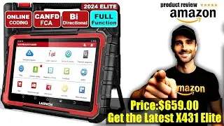 Buy Launch | LAUNCH X431 PRO Elite [2024 New Model] Fully Functional Bidirectional Scanner with