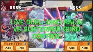 Yu-Gi-Oh! Live Duels: Kaiju Dinosaur VS Subterror Guru Control! | November 2020 Memes!