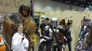 Star Wars area at MegaCon 2022