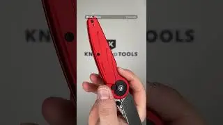 Civivi Starflare C23052 DS1 Damascus, Red Aluminum, pocket knife