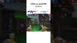 Glacier vs Fool M416 Hit effect #bgmi #pubg #pubgmobile #m416