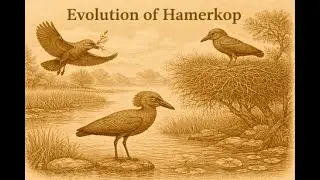 Evolution of Hamerkop #pokemon #speculativeevolution #animals