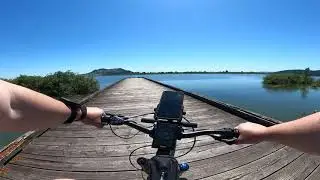Biktrix Juggernaut Ultra FS - 60 Km ride to Pitt Lake, BC