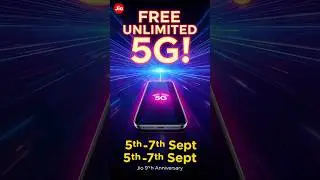 9th Anniversary Celebration: Jio's Gift of Unlimited 5G & 4G Data! #viral #shorts #tech Expired ❌