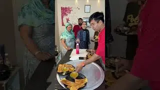 Bottle flip Dosa challenge video #challenge #foodchallenge #shorts #shortsfeed #dosa #dosaeating