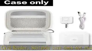 Chip Card Reader Scanner Case, Hard Carrying Bag Holder Fits Square A-SKU-0485 Contactless and Chip