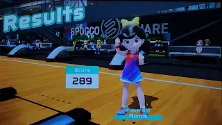 Nintendo Switch Sports Bowling 🎳 - Playing as Minnie Mouse 