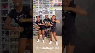 ‼️Yo Let's Dance Dad‼️ A little Juneteenth Dance with my daughters, for the culture!