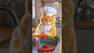 Cooking Special Recipe #cat #adventure #aicat