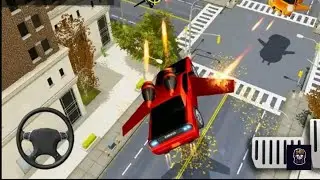 Flying Car Shooting Game - Modern car games 2020 Gameplay Walkthrough