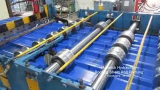 Fully Automatic Tile Roof Sheet Making Machine Made in Cbe from Mantrick Hydraulics Ph : 8072146685
