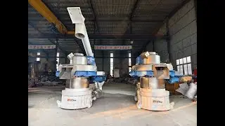 132KW 560 Pellet Machine loading #pelletmachine #pelletmill #pelet #machine #biomass #pelet #wood