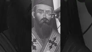 while writing the icon of Saint Kallinikos of Edessa