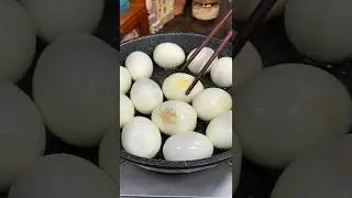 88 Don't boil eggs, try this tiger skin egg with me, food on the tip of your tongue, Kuaishou gourme