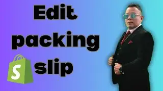 How to edit packing slip on shopify 2025 Quick & Easy