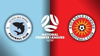 NPL NSW U20's, Round 2, Sutherland Sharks FC v Rockdale Illinden FC #NPLNSW