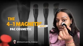 PAC Cosmetic 4-1 magnetic brush honest review 
