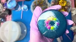 Using UV DTF Stickers In Resin Art! 