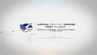 AERIAL TARGET DRONE TEST FLIGHT KADOMAS AVIASINDO 17 APRIL 2018