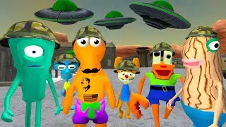 Alien Gang Ocean Neighbor - Level 8 - Gameplay (iPad, IOS)