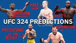 UFC 324 Full Card Predictions: Justin Gaethje vs Paddy Pimblett