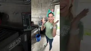 Mrs. PRM BBQ Co trying her hand on the Lincoln Torchmate 4510 CNC Plasma table
