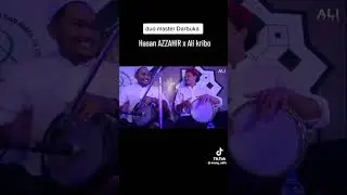 duo master darbuka Hasan azzahir x ali kribo